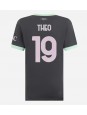 AC Milan Theo Hernandez #19 Alternativní Dres pro Dámské 2024-25 Krátký Rukáv